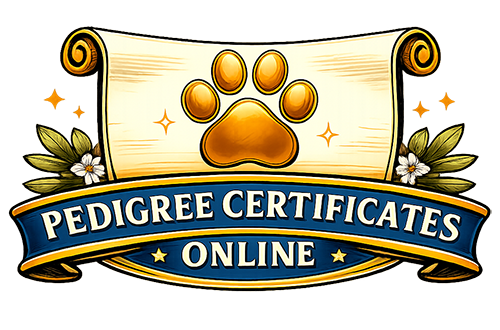Pedigree Certificates Online logo