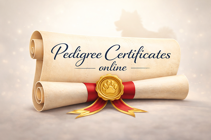 Pedigree Certificates Online